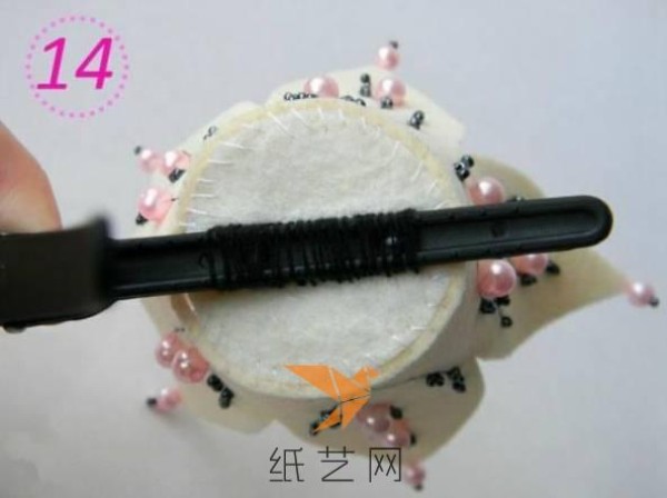 Cute little crown hairpin making tutorial