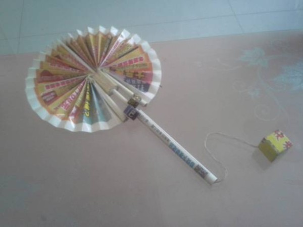 Paper Rubik’s Cube Series Folding Fan 2