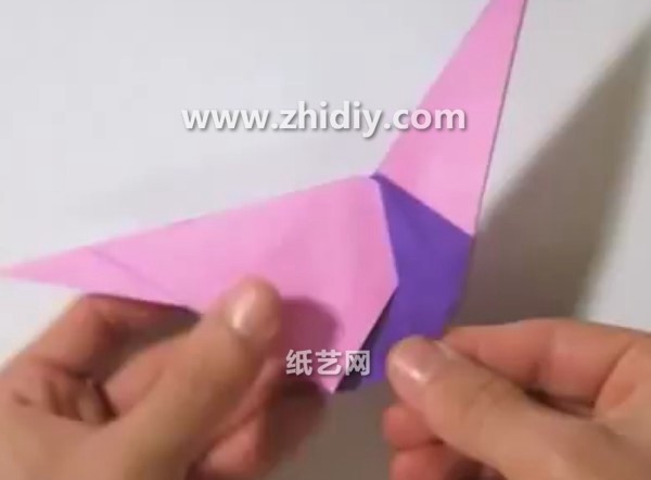 Exquisite handmade origami bird tutorial