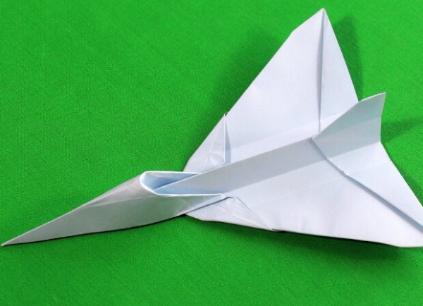 Paper Plane Collection - Origami Fighter Origami Video Tutorial