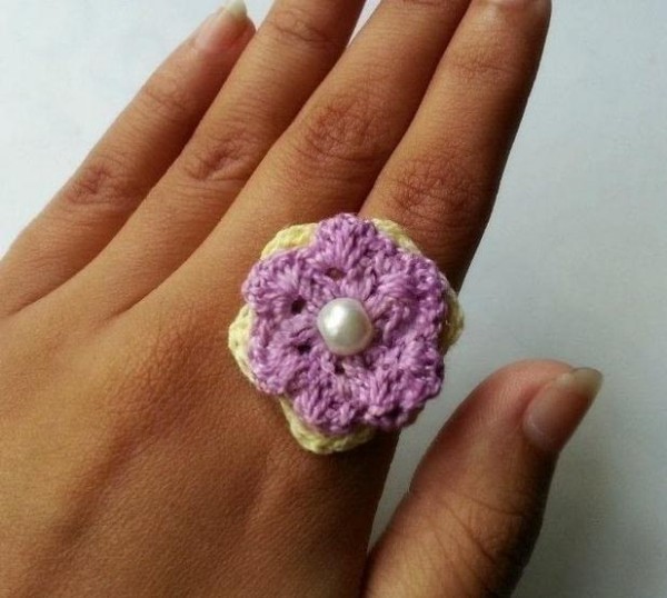 Crochet DIY Ring Making Tutorial