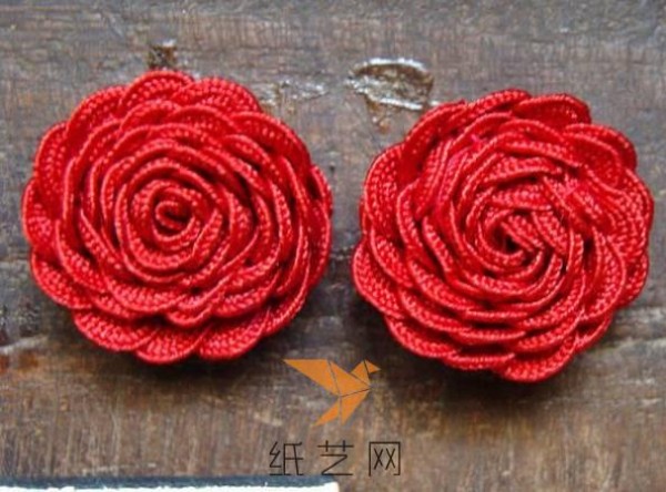 Beautiful handmade rose earrings tutorial