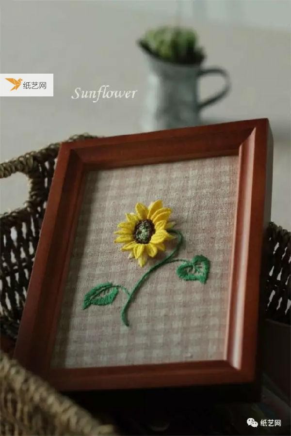 Super beautiful three-dimensional embroidery flower tutorial