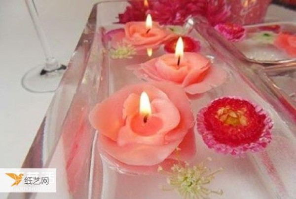 Tutorial on how to make your own handmade rose candles