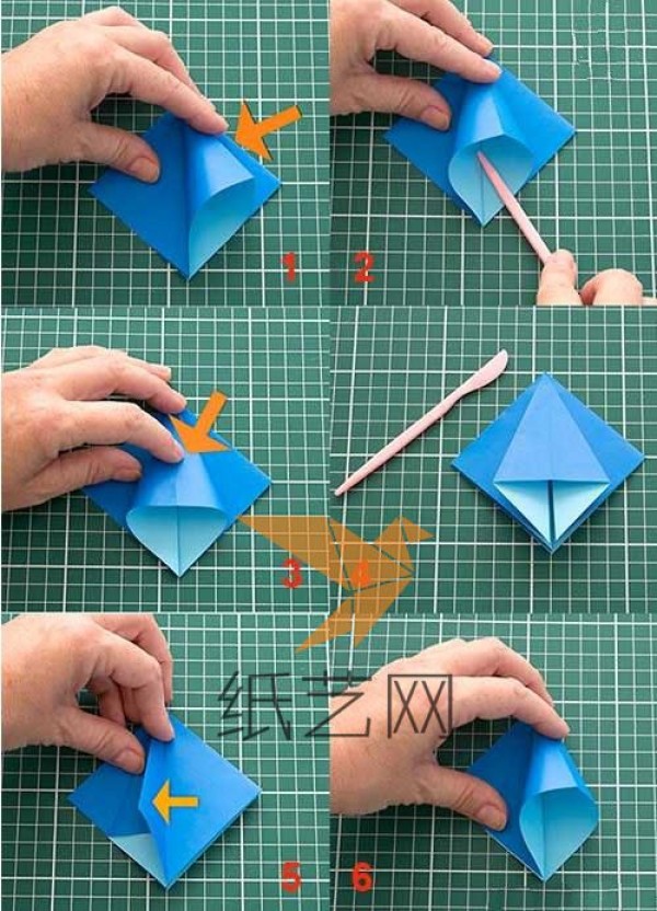 Beautiful handmade origami New Year decoration making tutorial