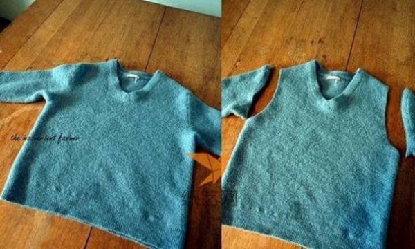 Tutorial on turning waste sweaters into treasures and transforming them into handbags