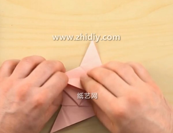 Simulation cute little crab origami video tutorial