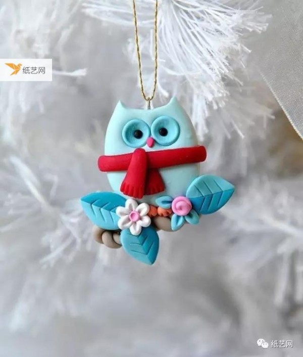 Small animals made of clay or polymer clay are so cute! fox, parrot, owl