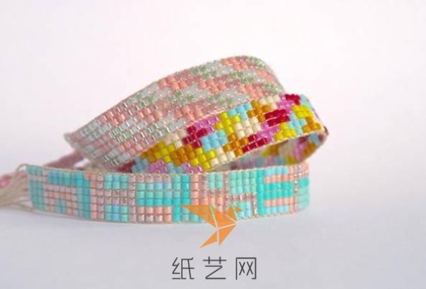 Beautiful beaded bracelet making tutorial