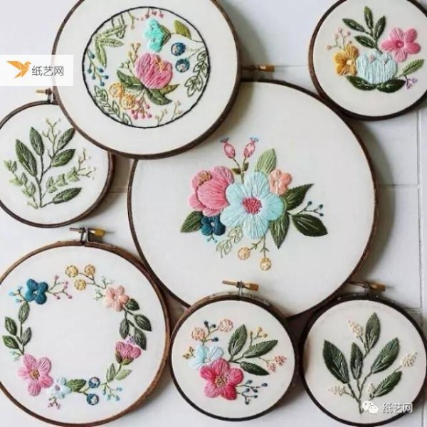 A few small stitches of embroidery can be beautiful! There are so many embroidery plans and drawings waiting for you to choose!