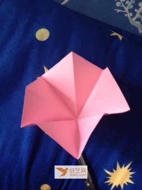 Origami Sakura Illustrated Tutorial