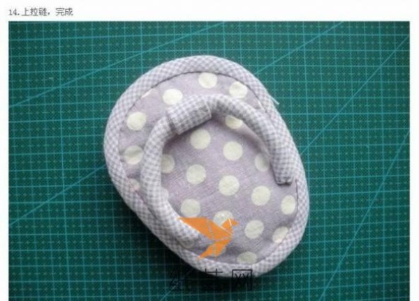 Christmas handmade fabric toe-shaped coin purse making tutorial