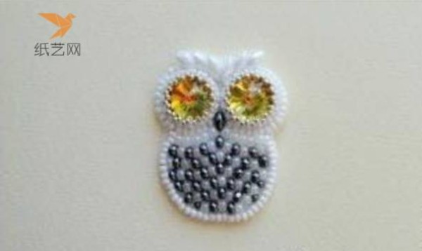 Beaded Embroidery Owl Making Tutorial in the Day Beaded Embroidery Tutorial