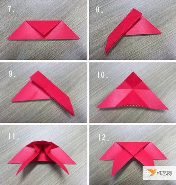 Share the step-by-step instructions for folding paper butterflies by hand.