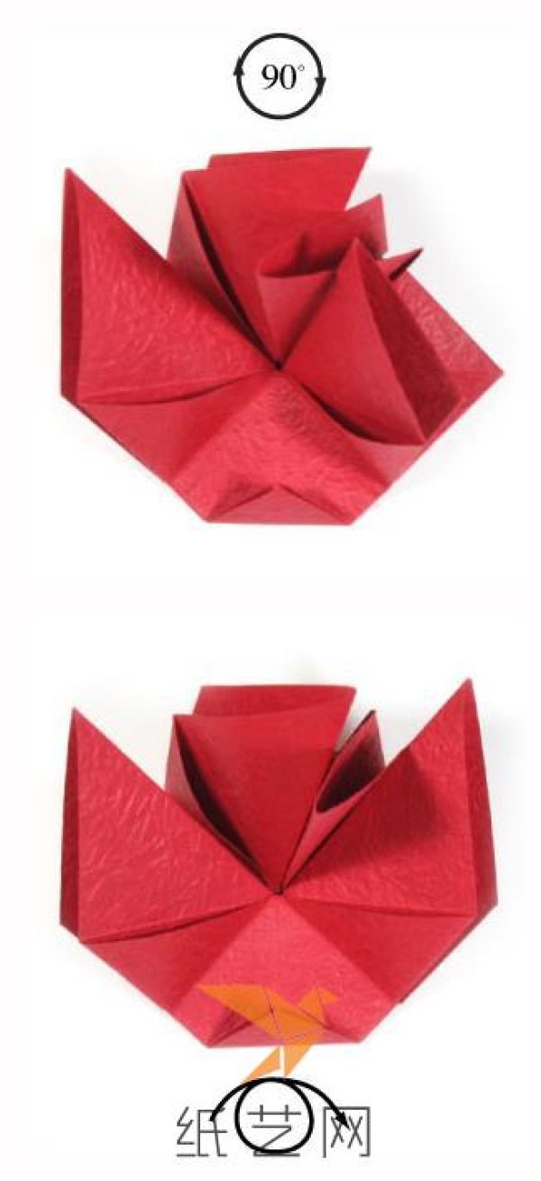 Tutorial on how to make a very rare origami sun