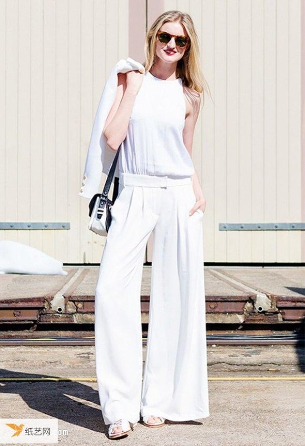 Tips for wearing simple white pants that you must try in summer