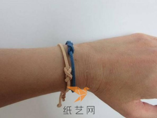 Simple and exquisite hand-woven leather rope bracelet making tutorial