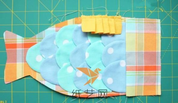 Small Fresh Carp Crossbody Bag Handmade Fabric Childrens Day Gift Making Tutorial