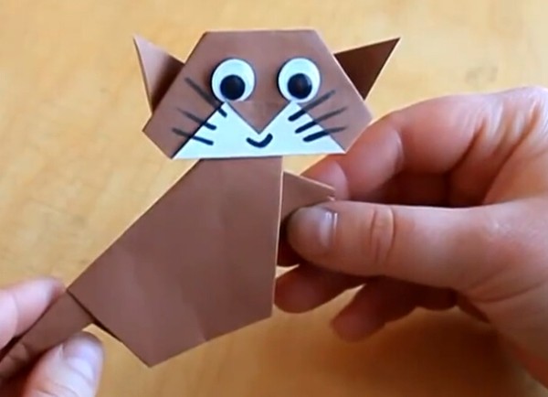 Origami tutorial for childrens day origami cat