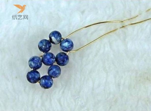 Beading Tutorial Qiushi Blueberry Beaded Earrings Making Tutorial