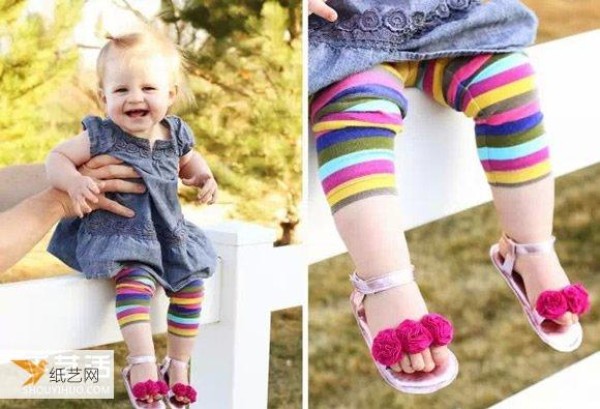 Transform unwanted shabby bags into stylish baby shoes