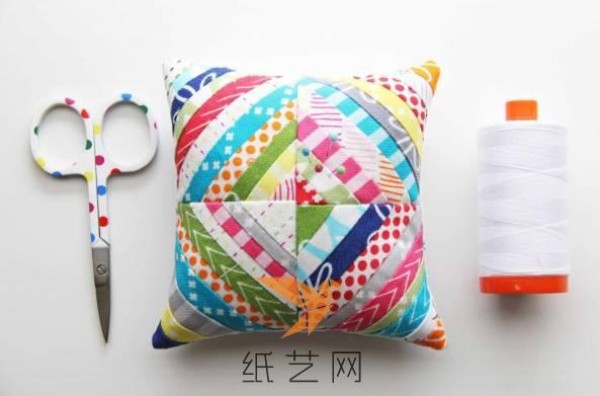 Small square pillow pin insert as Teachers Day gift