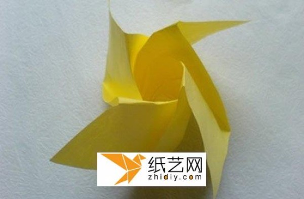 PT Origami Rose Handmade Origami Making Method