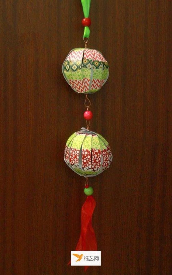 Tutorial on making handmade National Day lanterns