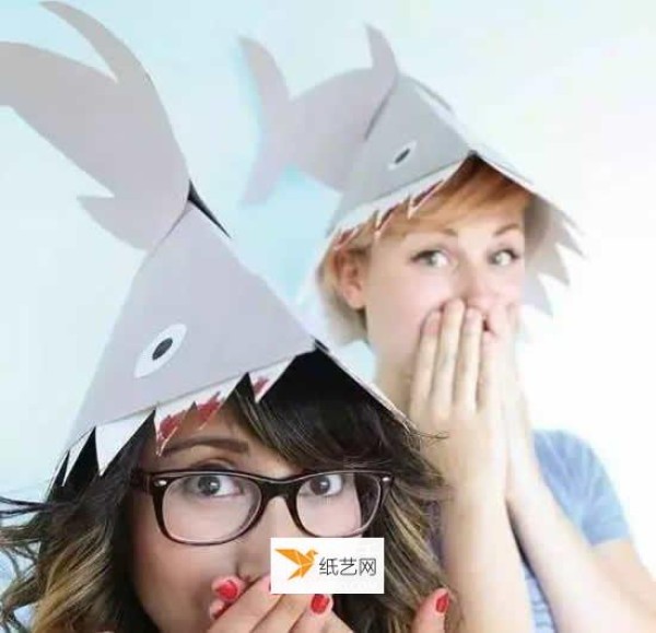 How to make a cute shark hat