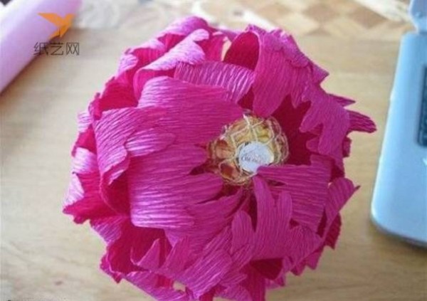 Paper art tutorial purple jade fragrant beads autumn chrysanthemum paper art making tutorial beads