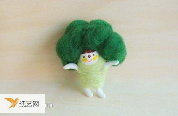 Appreciation of pictures of very cute wool felt vegetable figures