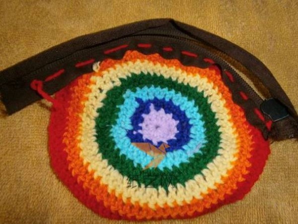 Crochet Rainbow Coin Purse Making Tutorial