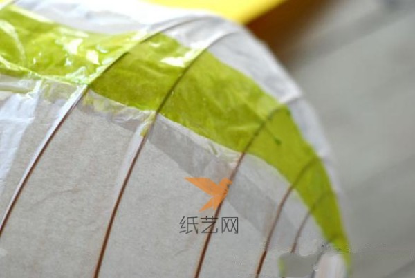 Tutorial on handmade hot air balloon pot decoration