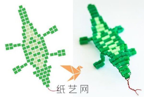 Creative handmade tutorial on how to make small crocodiles with Doudou