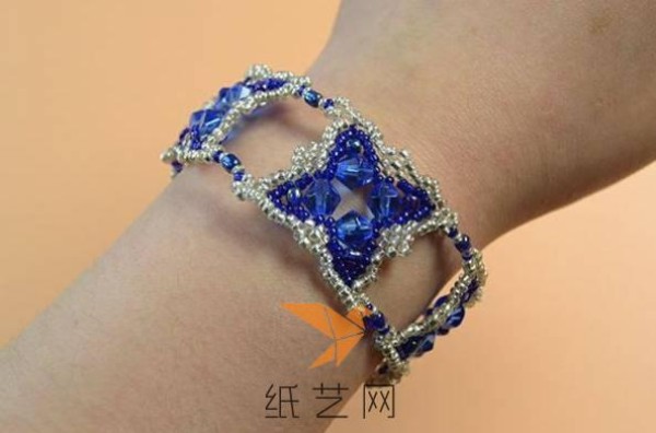 Exquisite beaded bracelet making tutorial