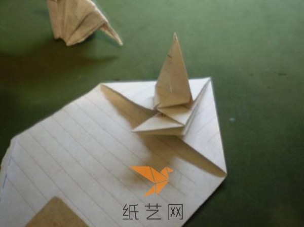 Origami armadillo making tutorial