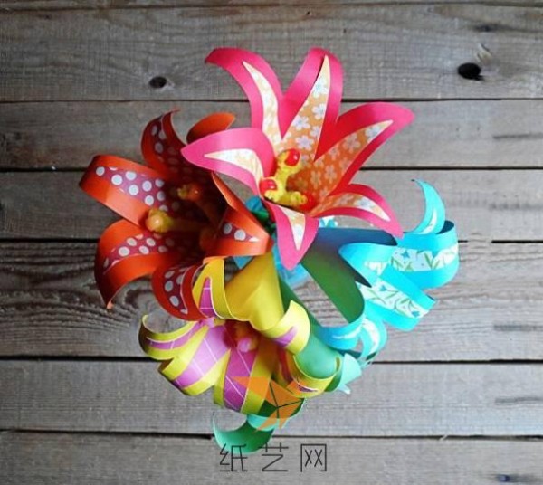 Beautiful handmade paper flower tutorial