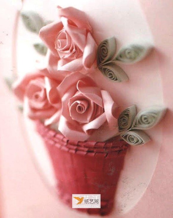 Tutorial on how to make paper roses