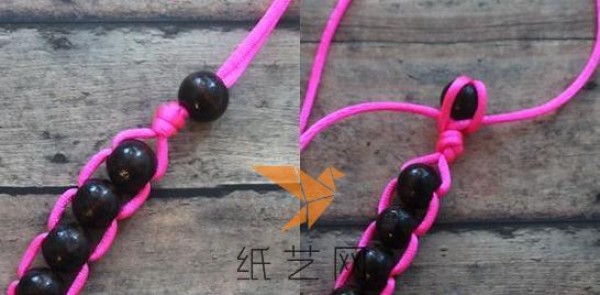 Simple pod beaded bracelet making tutorial