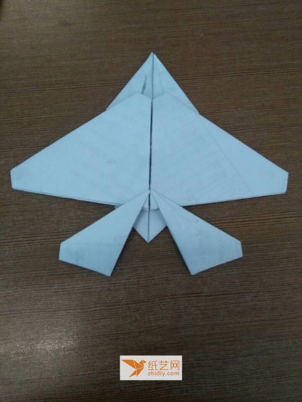 Parent-child handmade origami airplane model tutorial