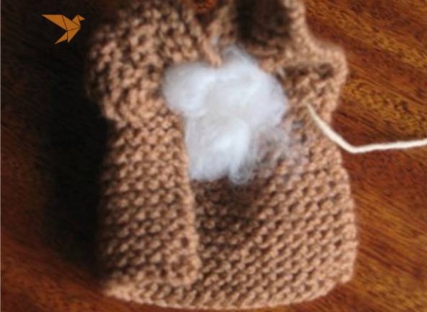 Wool knitting tutorial Tutorial on making a warm velvet bunny knitted with wool