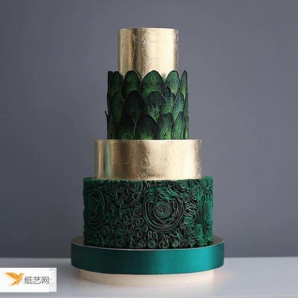 A delicious and beautiful cake that combines architecture and art