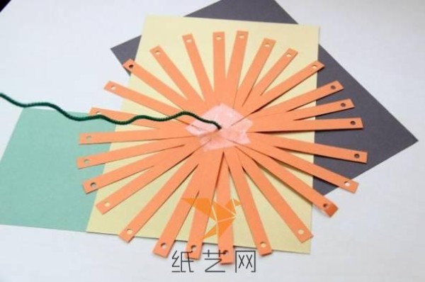 Beautiful and simple paper craft pumpkin making tutorial