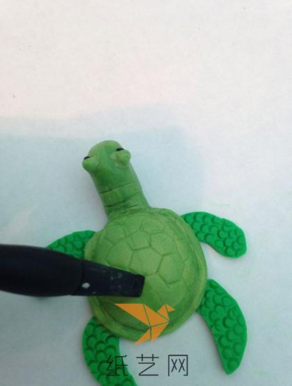 Tutorial on a mechanical turtle made from ultra-light clay