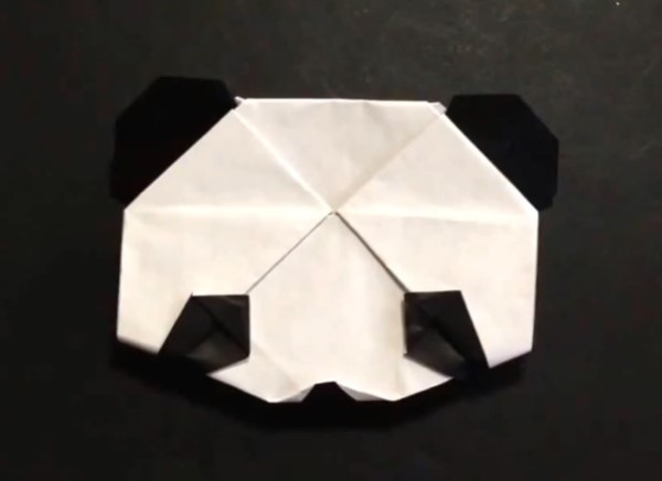 Tutorial on how to make cute origami red pandas