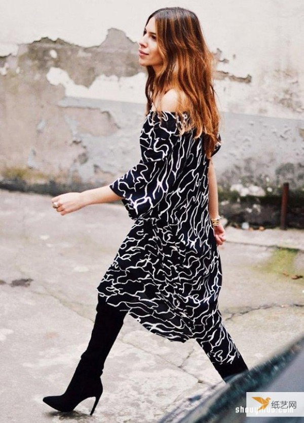 Long dresses with different patterns to bring out the ever-changing summer mood