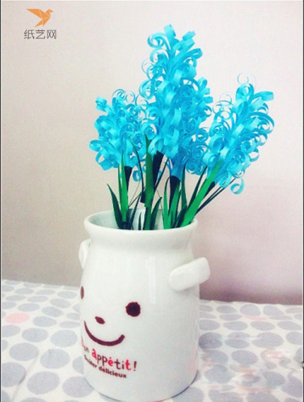 Paper Art Tutorial Blue Hyacinth Paper Art Tutorial Illustrated