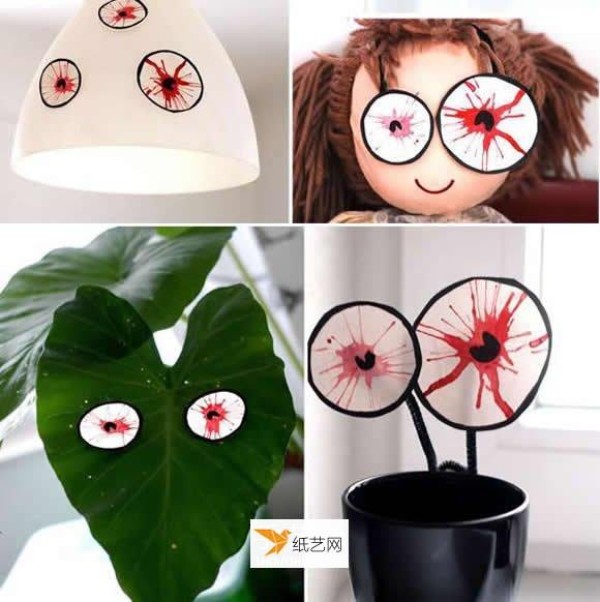 Make the scariest eyeball craft for Halloween