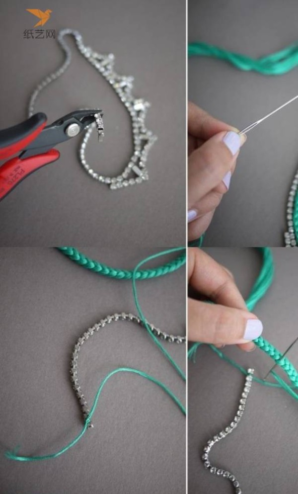 Braiding Tutorial Braiding Bead Decoration Necklace Making Tutorial