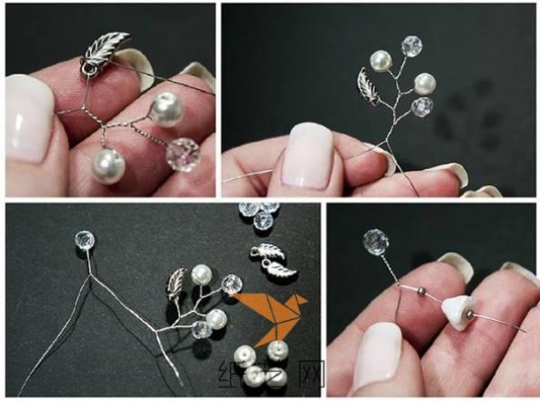 Fairy Sister’s Winding Braided Hairpin Spring Festival DIY Jewelry Making Tutorial